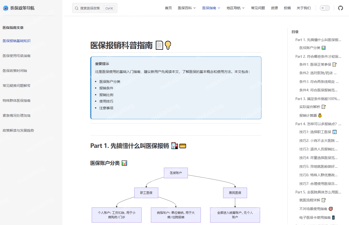 医保政策导航:精准便捷的一站式全国医疗保险查询平台插图1 医保政策导航:精准便捷的一站式全国医疗保险查询平台插图1