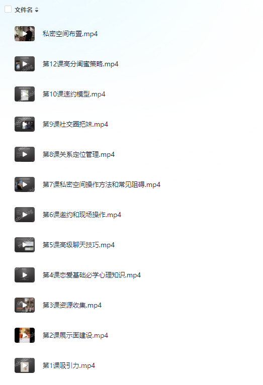 恋爱情报局.脱单12技插图